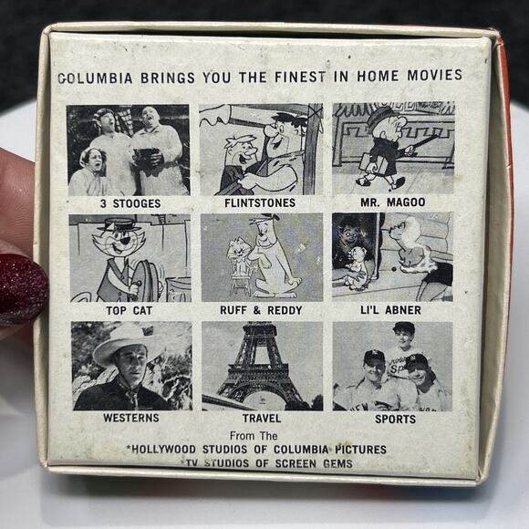 Vintage Columbia Pictures The 3 Stooges Grips Grunts And Groans 8mm Film Reel - Picture 9 of 9